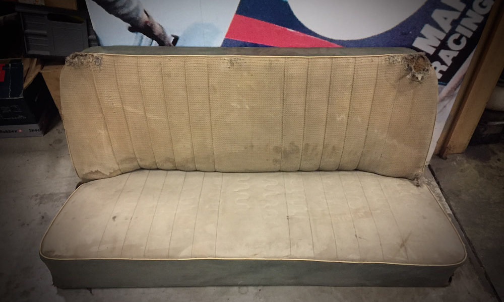 Banquette arrière COX 1958-59