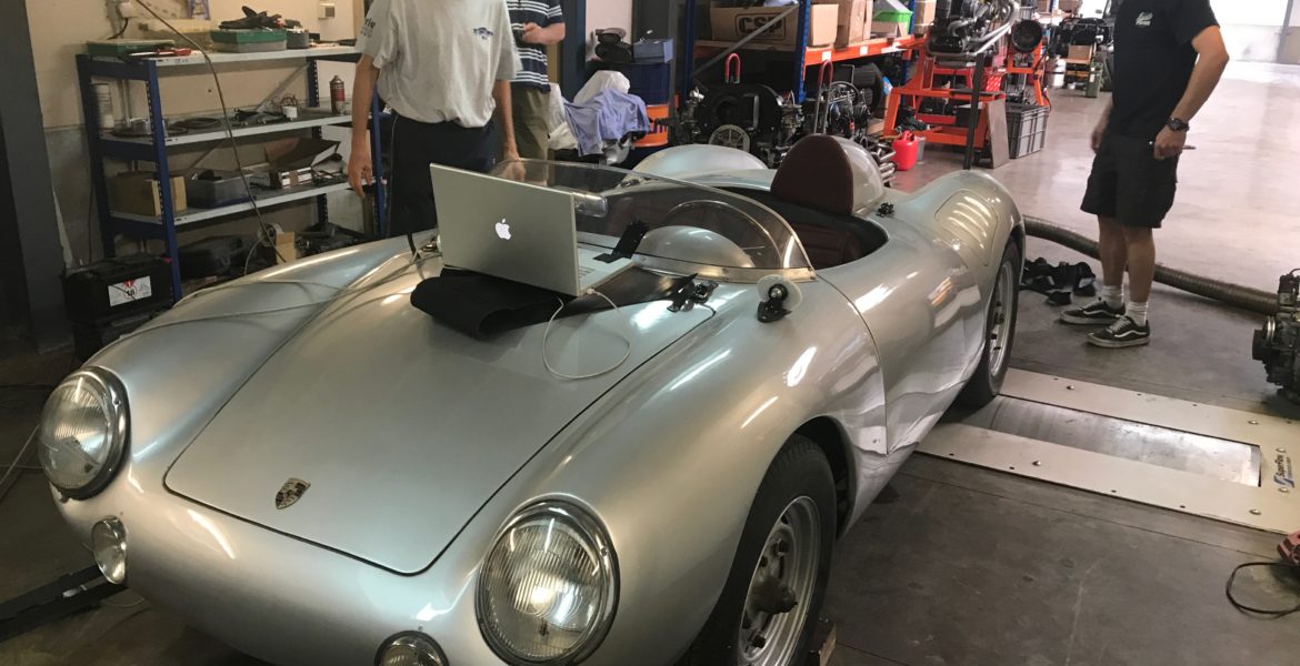 Porsche Spyder 550 Replica en alu