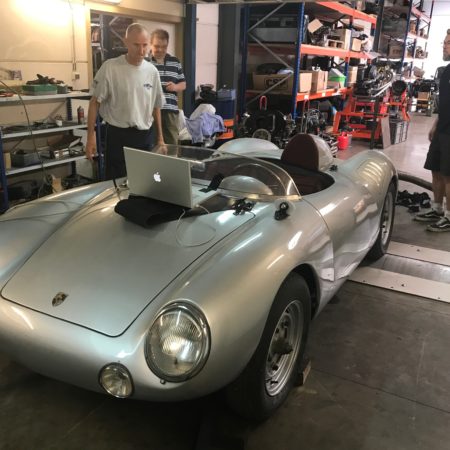 Porsche Spyder 550 Replica en alu