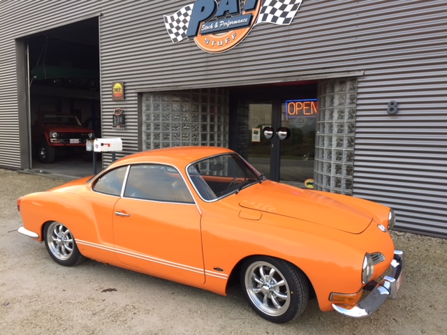 Karmann Ghia fraichement restaurée par un de nos clients !