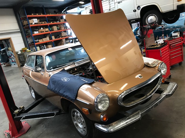 Montage Carburateur Volvo P1800 ES