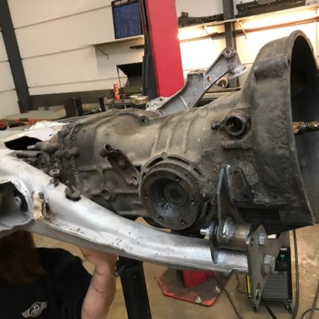 Suite de la restauration du châssis Buggy de 181 – étape 3