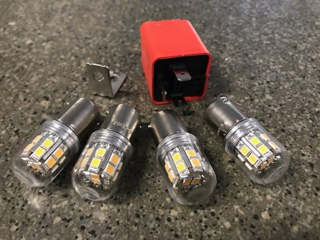 Kit 4 ampoules LED - Pour clignotants