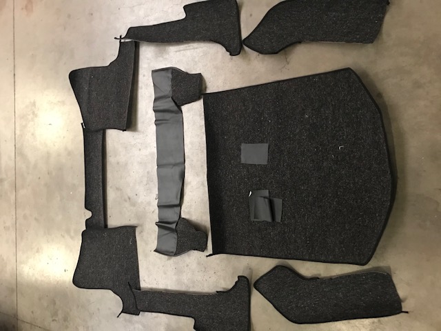 OCCAZ' : Kit tapis pour VW Cox Cabrio 1965/70