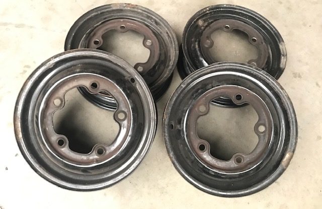 Occaz' : 4 jantes 4,5x15 en 5x205 modèle type 3