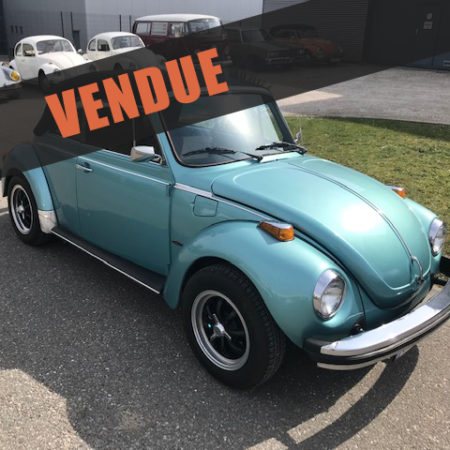 À VENDRE : VW Coccinelle cabriolet modèle US de 1979