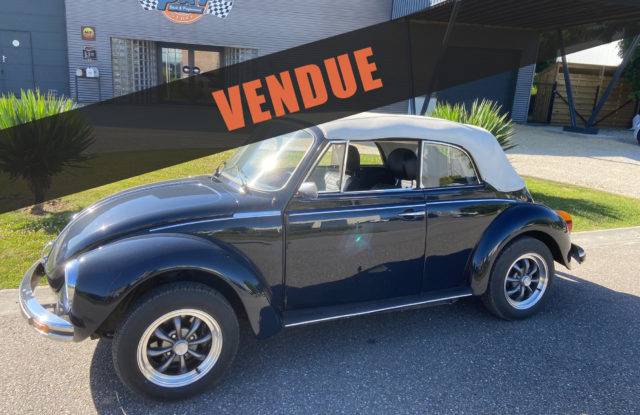 À VENDRE : VW COCCINELLE CABRIO 1303s 1979 VENDUE